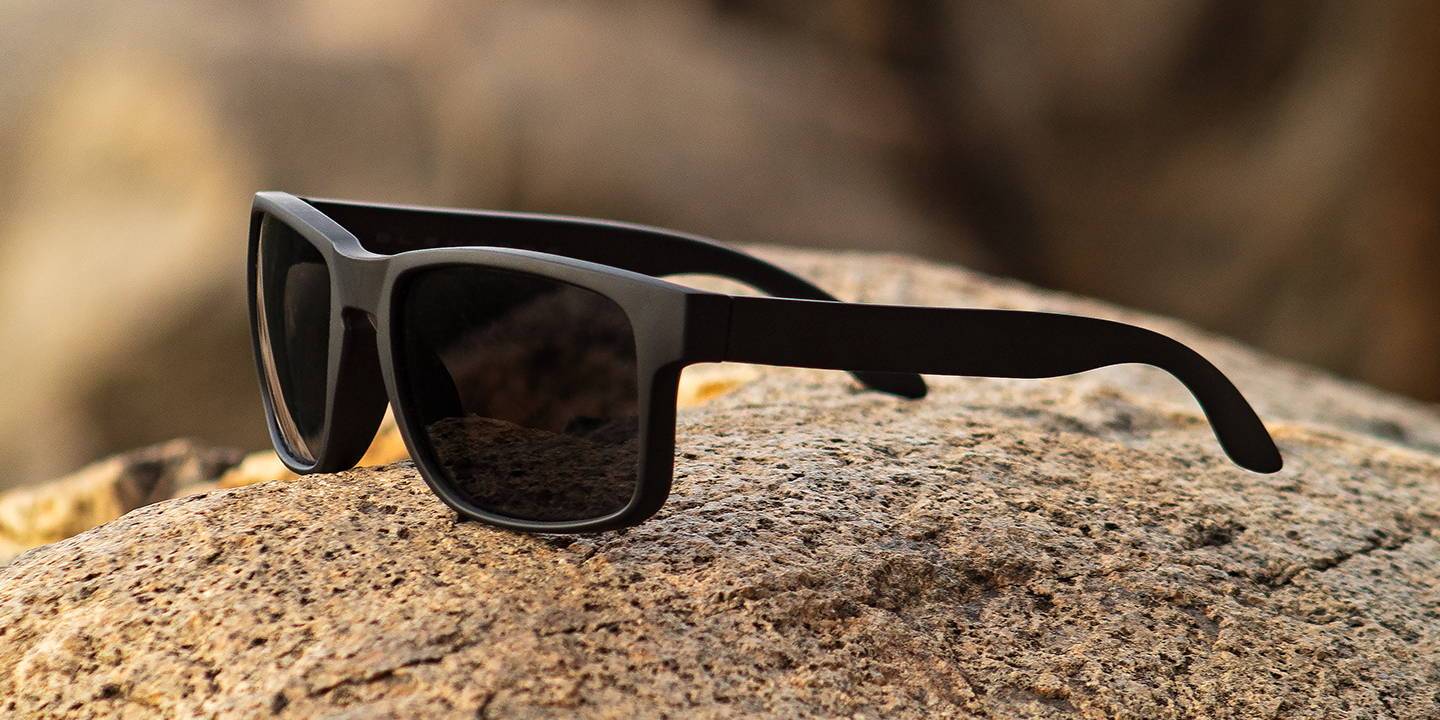 Blenders Eyewear Mirrored Rx Sunglasses Black Tundra RX Sunglasses