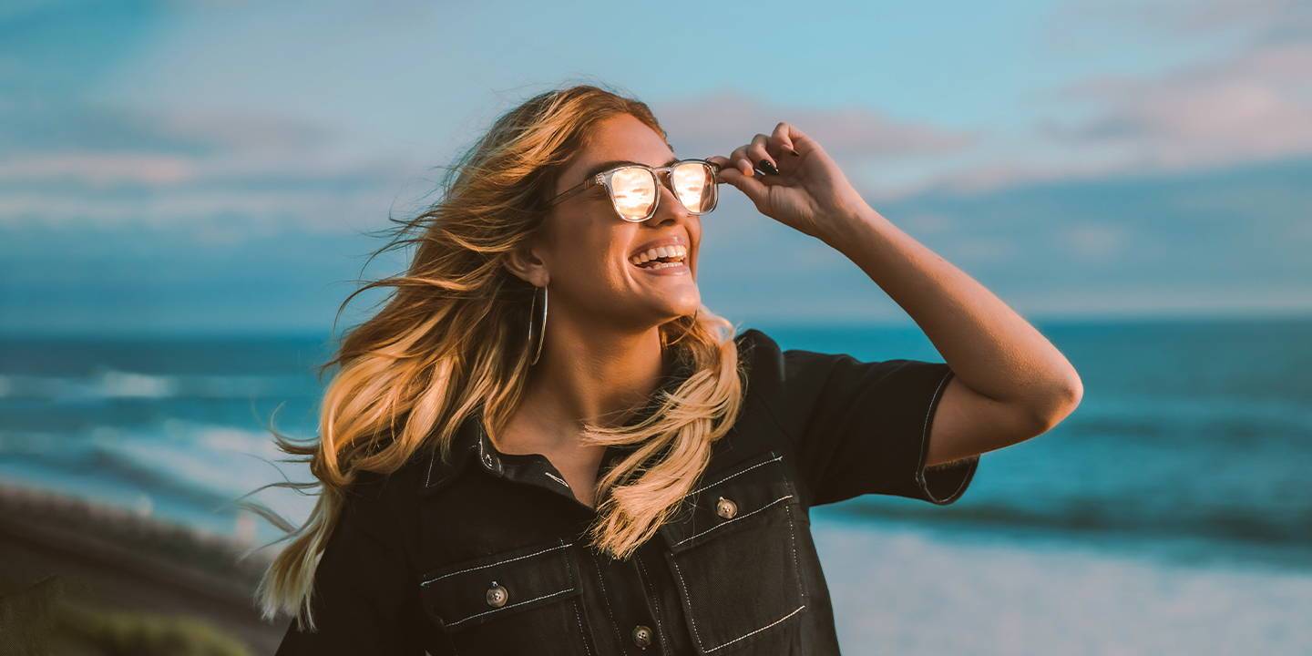 Sonnenbrille - Sunglasses - Diva - caramel