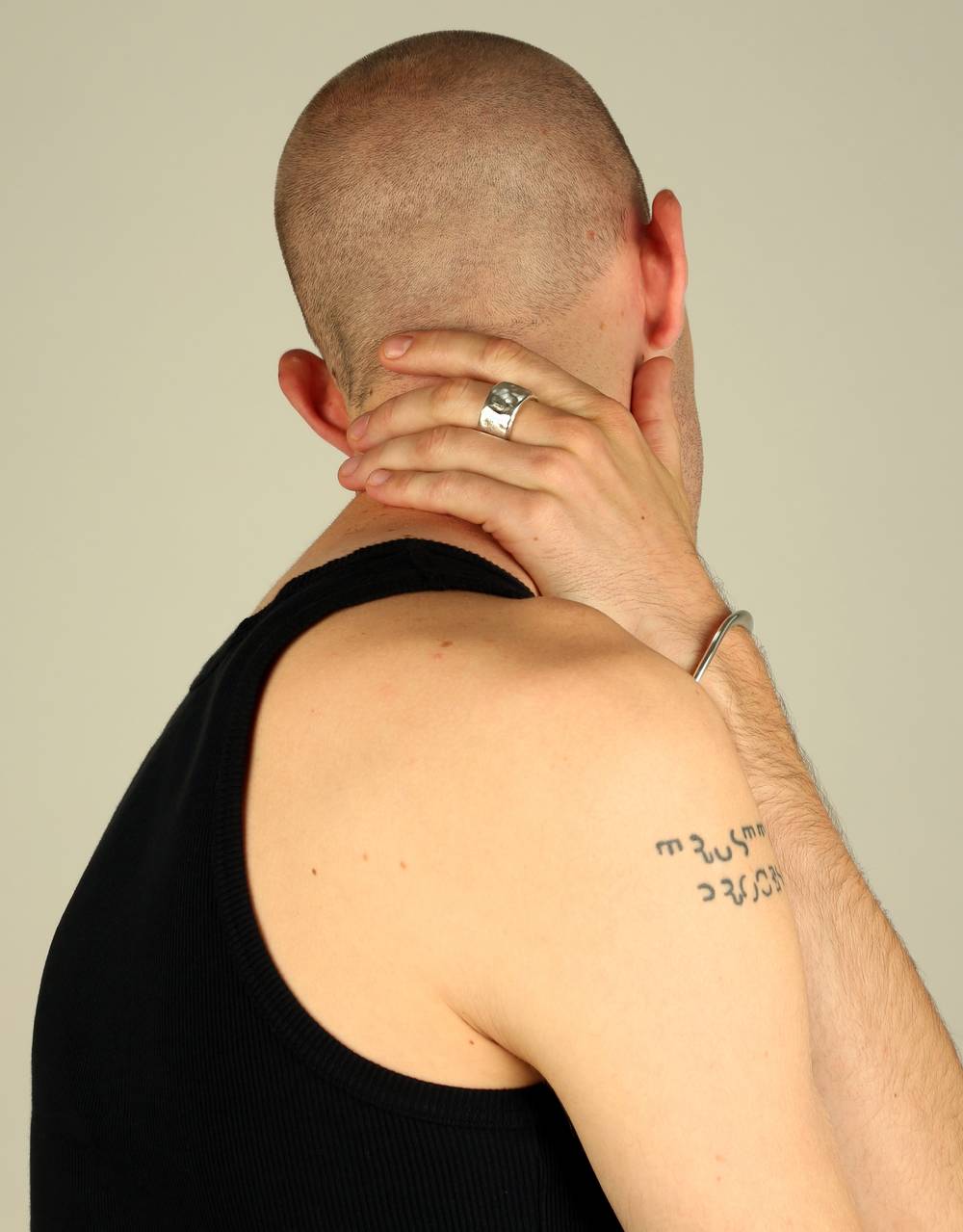 Beaten Extra Wide Ring