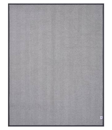 Harborview Herringbone Ash Blanket4