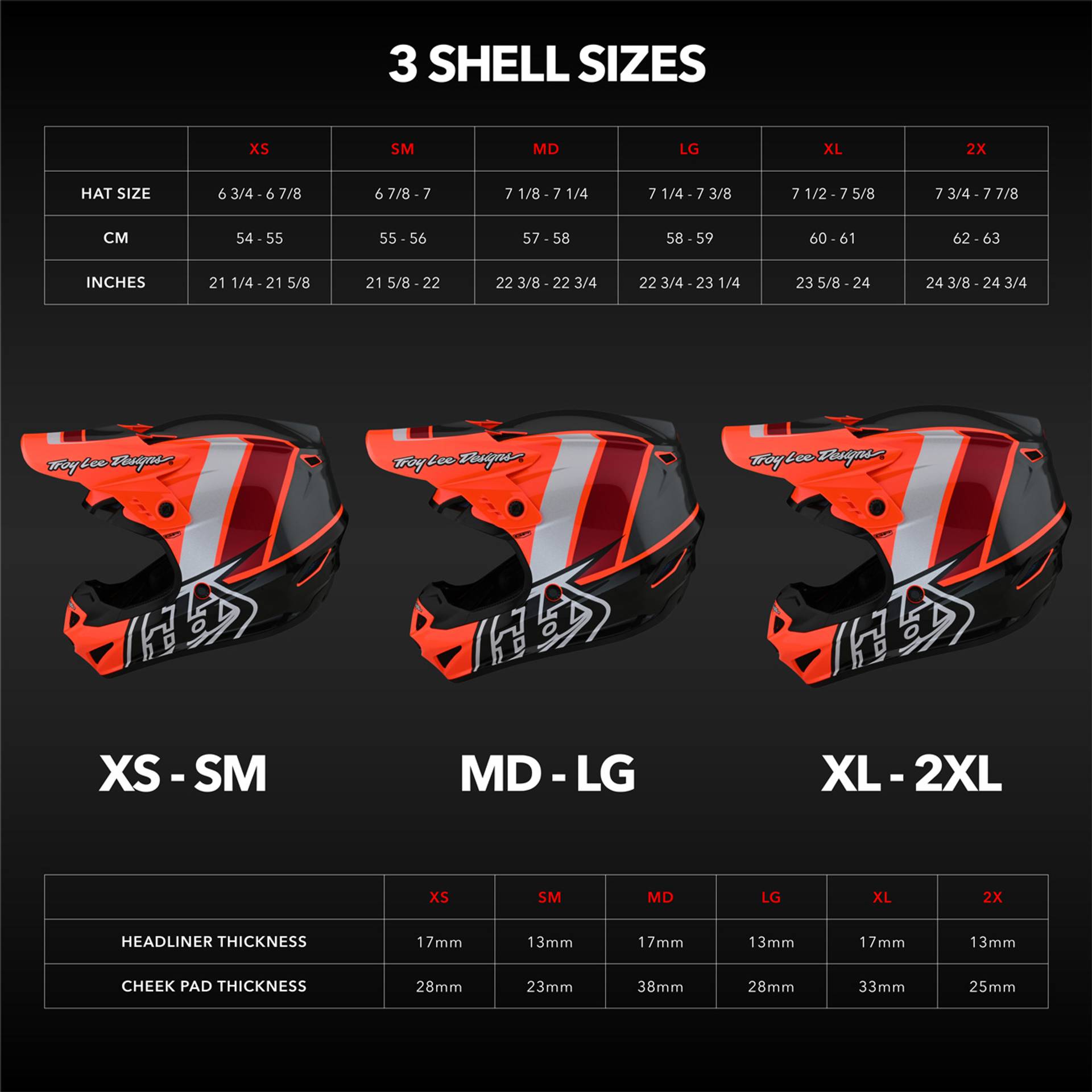 GP Helmet Mono Black Troy Lee Designs Canada