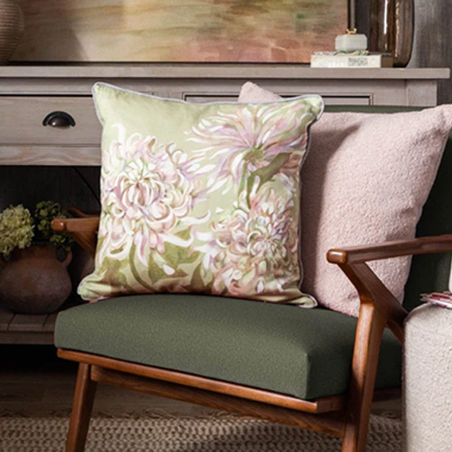 Floral Sofa Cushions