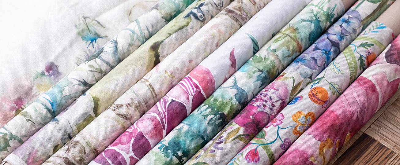 Fabric Outlet  Printed and Plain Discounted Fabric Sale – Voyage Maison