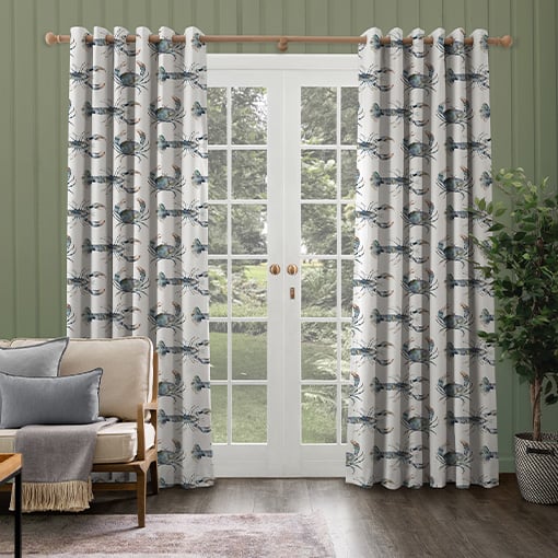 Coastal Patterned Curtains