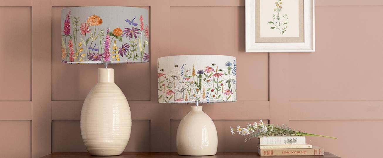 Floral Table Lamps