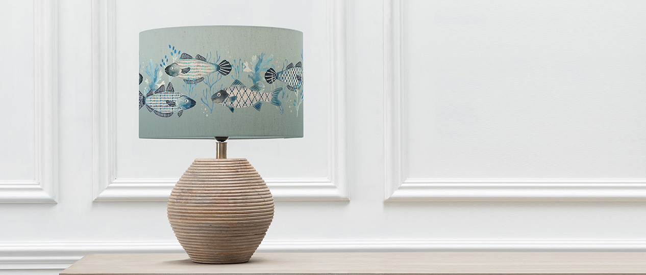 Seaside themed table deals lamps