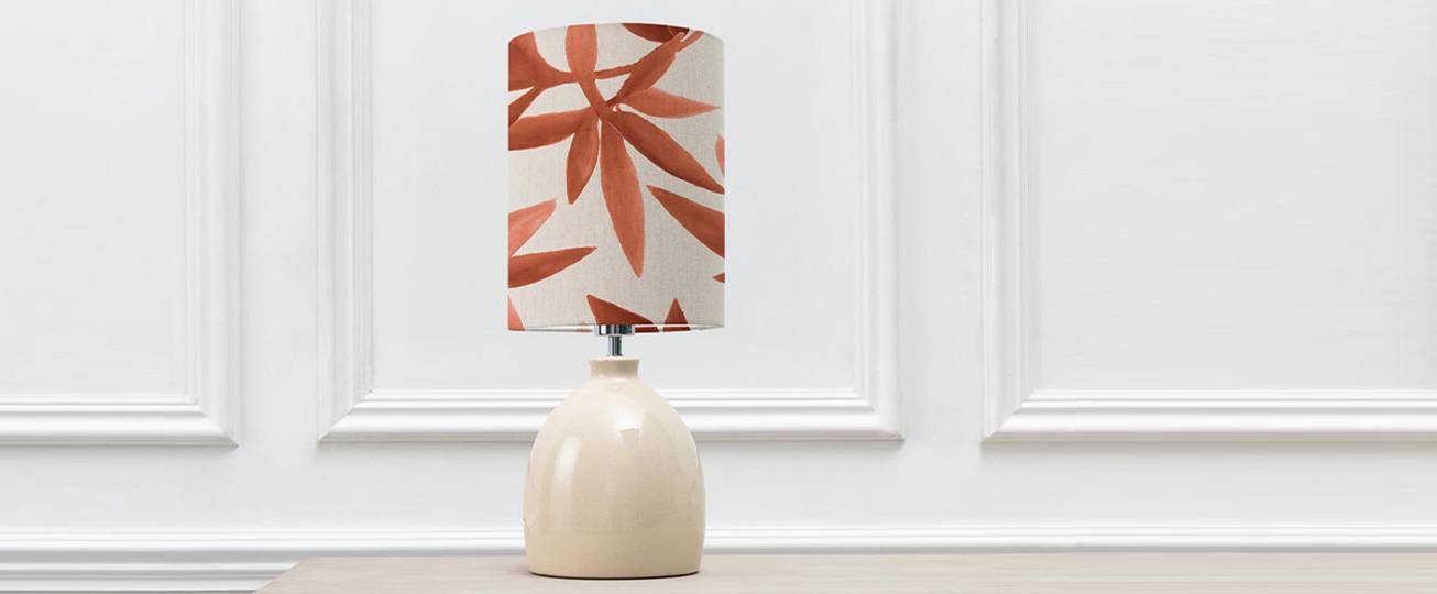 Orange Lamp Shades