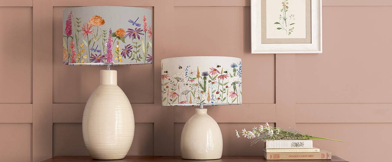 Floral Lamp Shades