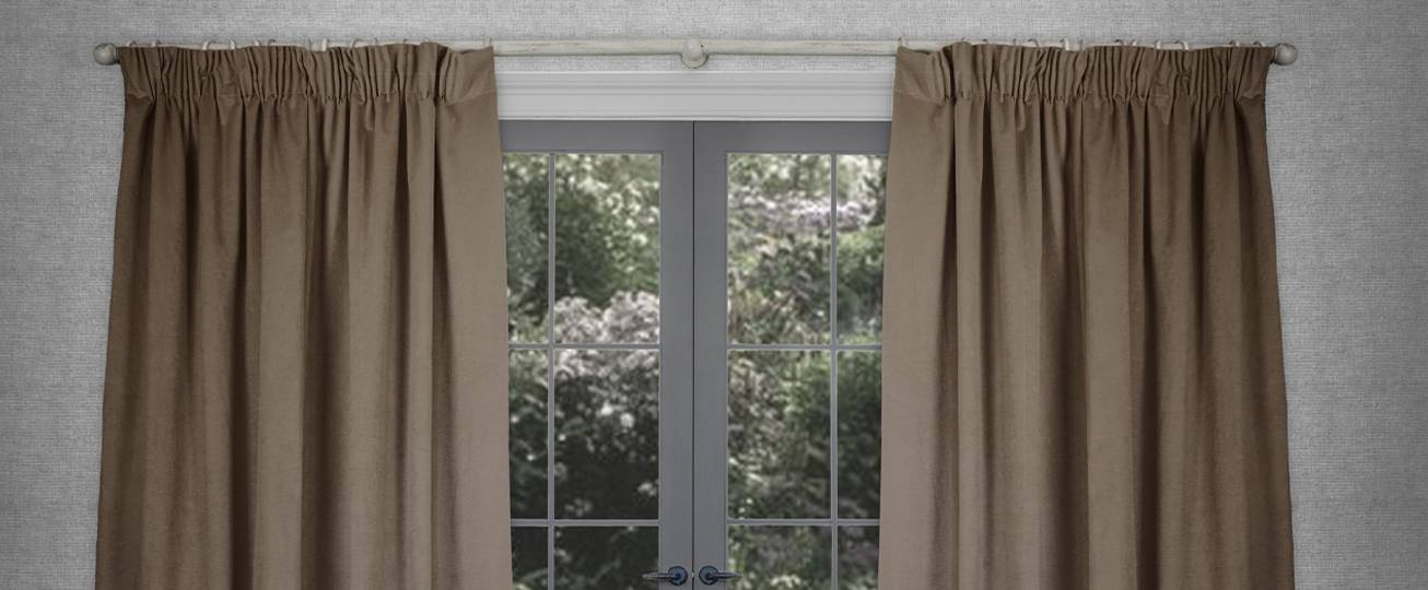 Beige Curtains