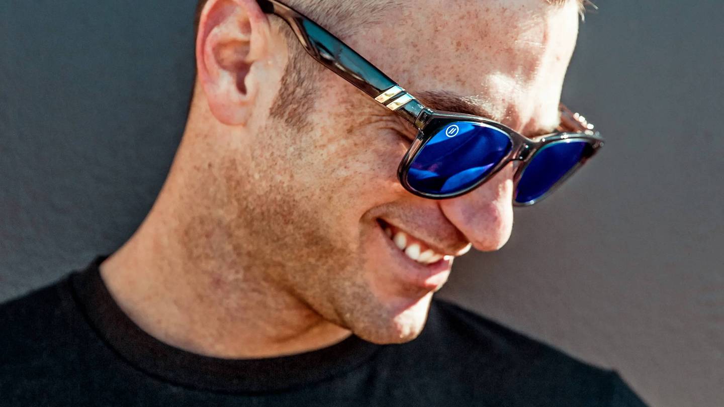 Tipsy Goat X2 RX Sunglasses Crystal Grey Prescription Classic Round