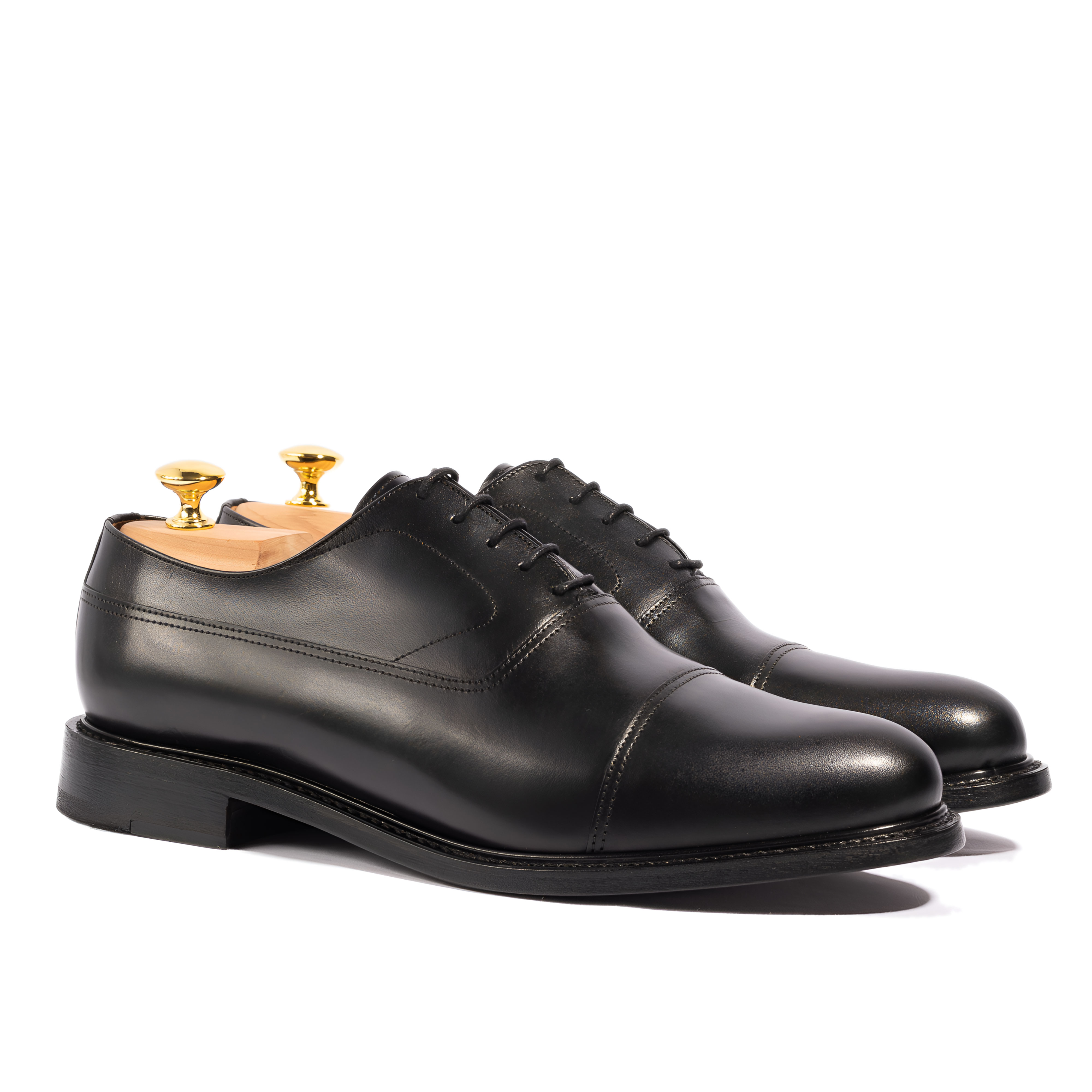 1950s Masterful Mister Mens Shoes | Vintage 50s Black