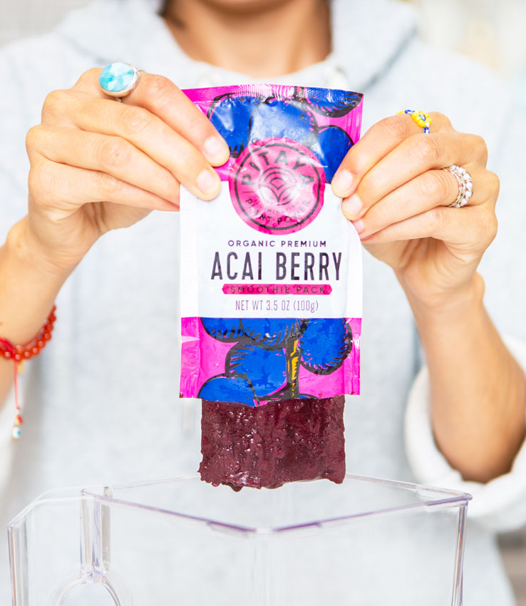 Acai packets on sale