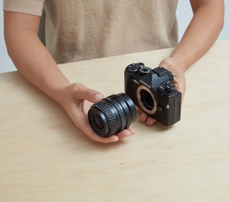 Pentax K Lens Mount to Micro Four Thirds (M4/3) Camera Mount