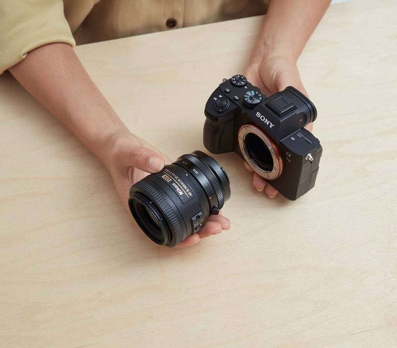 Nikon F (G-Type) Lens Mount to Sony E Camera Mount