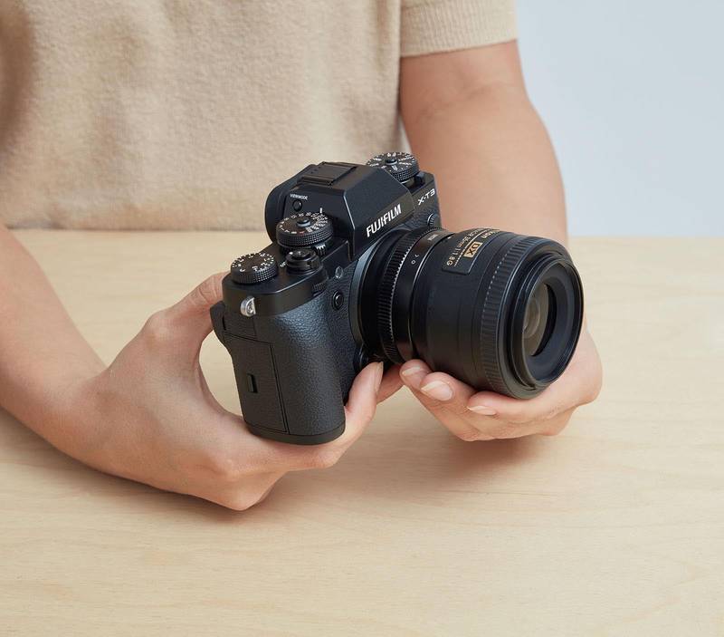 Nikon F (G-Type) Lens Mount to Fujifilm X Camera Mount