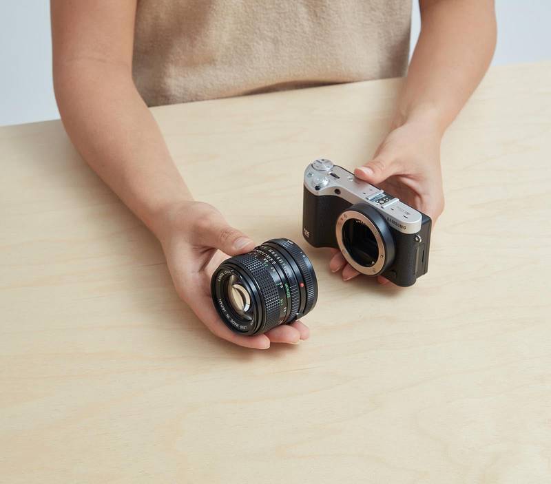 Canon FD Lens Mount to Samsung NX Camera Mount