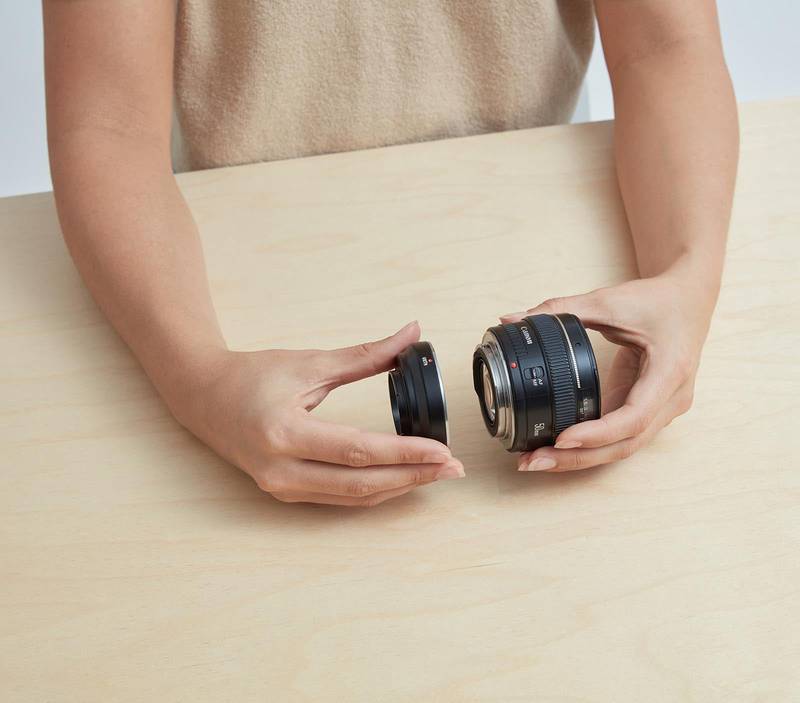 Canon (EF/EF-S) Lens Mount to Samsung NX Camera Mount