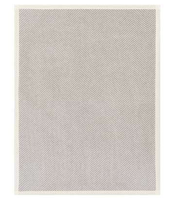 Harborview Herringbone Light Grey Blanket3
