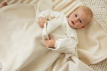 Harborview Herringbone Cream Blanket2