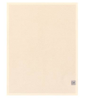 Harborview Herringbone Cream Blanket5