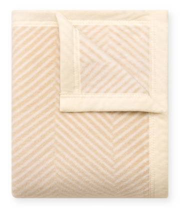 Harborview Herringbone Cream Blanket4