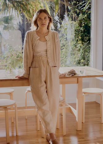Utility Pant, Heavy Laundered Linen 