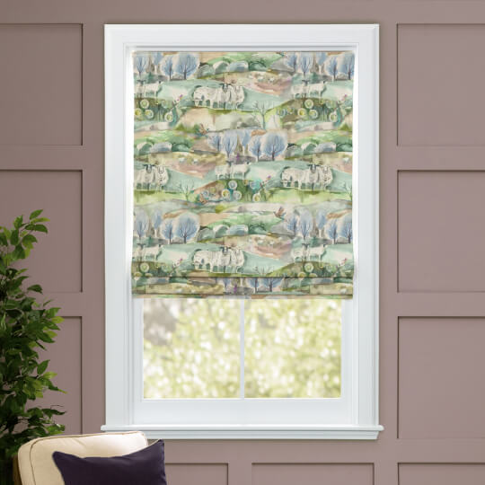 Country Patterned Blinds