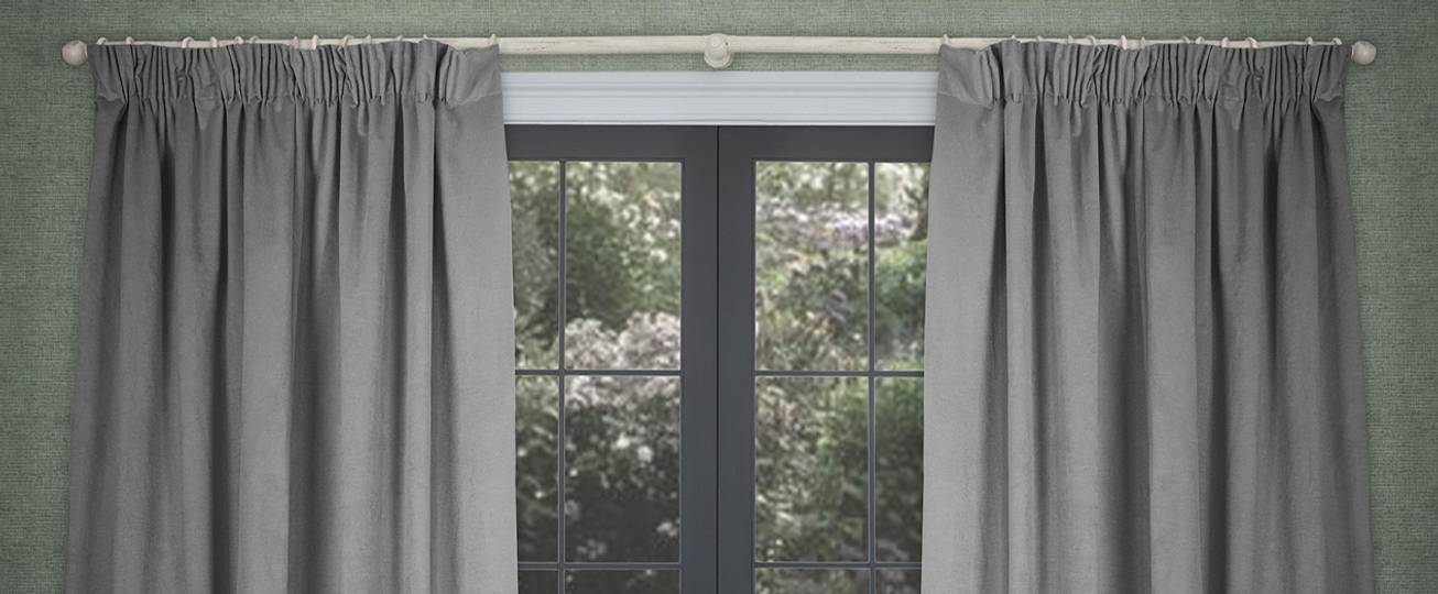 Grey Ready Made Curtains