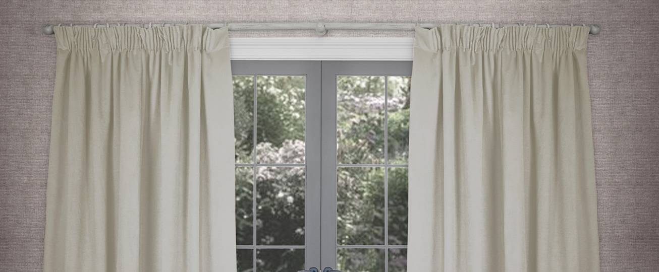 White Ready Made Curtains