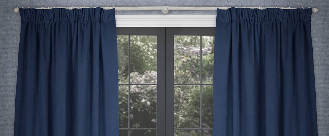 Blue Made to Measure Curtains