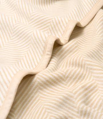 Harborview Herringbone Cream Blanket2