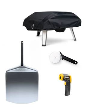 Includes 14" Flat Peel, Cover, Thermometer& Cutter
