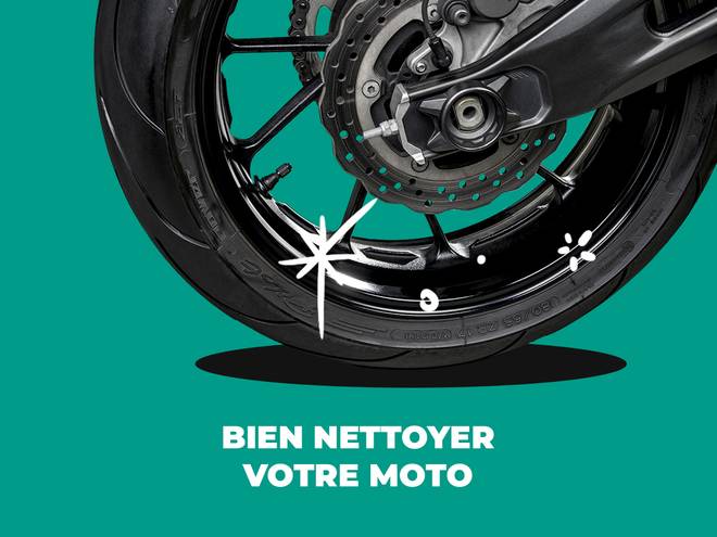 Moto Wash - Nettoyant moto multi-surfaces ultra-efficace 1L