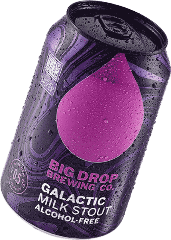 A pack image of Big Drop's Galactic Milk Stout