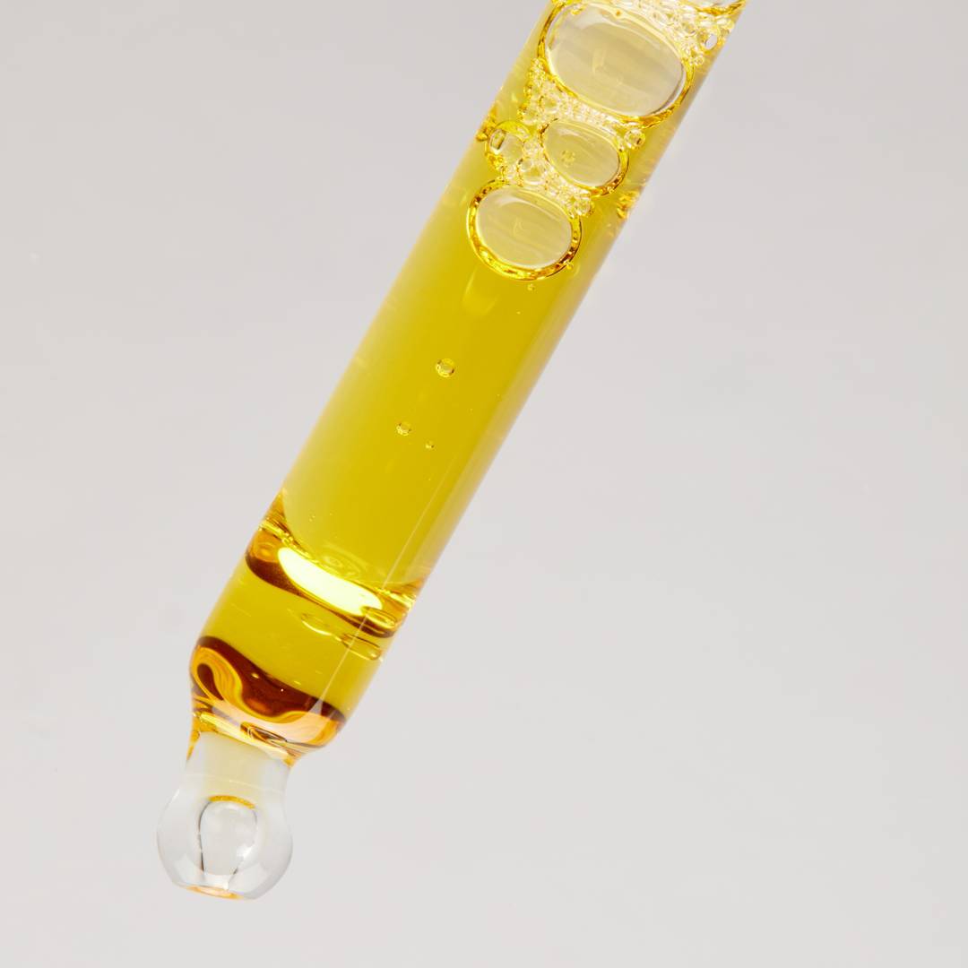 Serum in a dropper