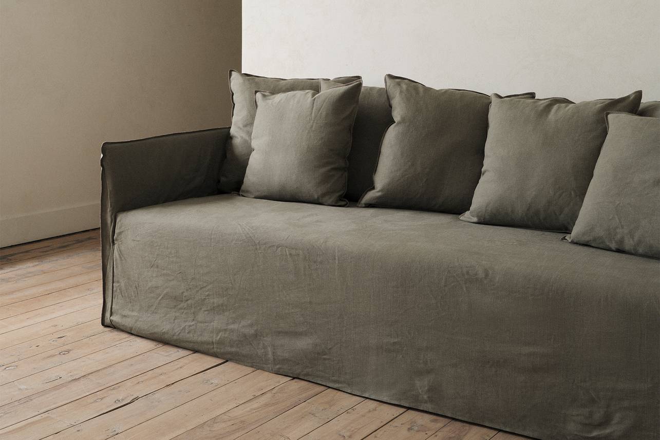 Cover Joe Loveseat With Arms