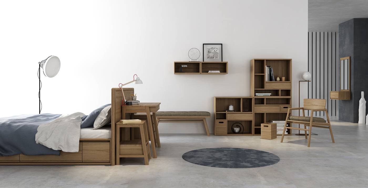 Circa Desk - European Oak