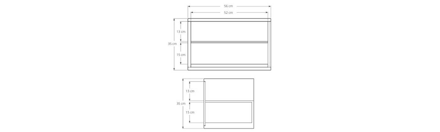 Circa Floating Bedside Right (Left Groove)- European Oak