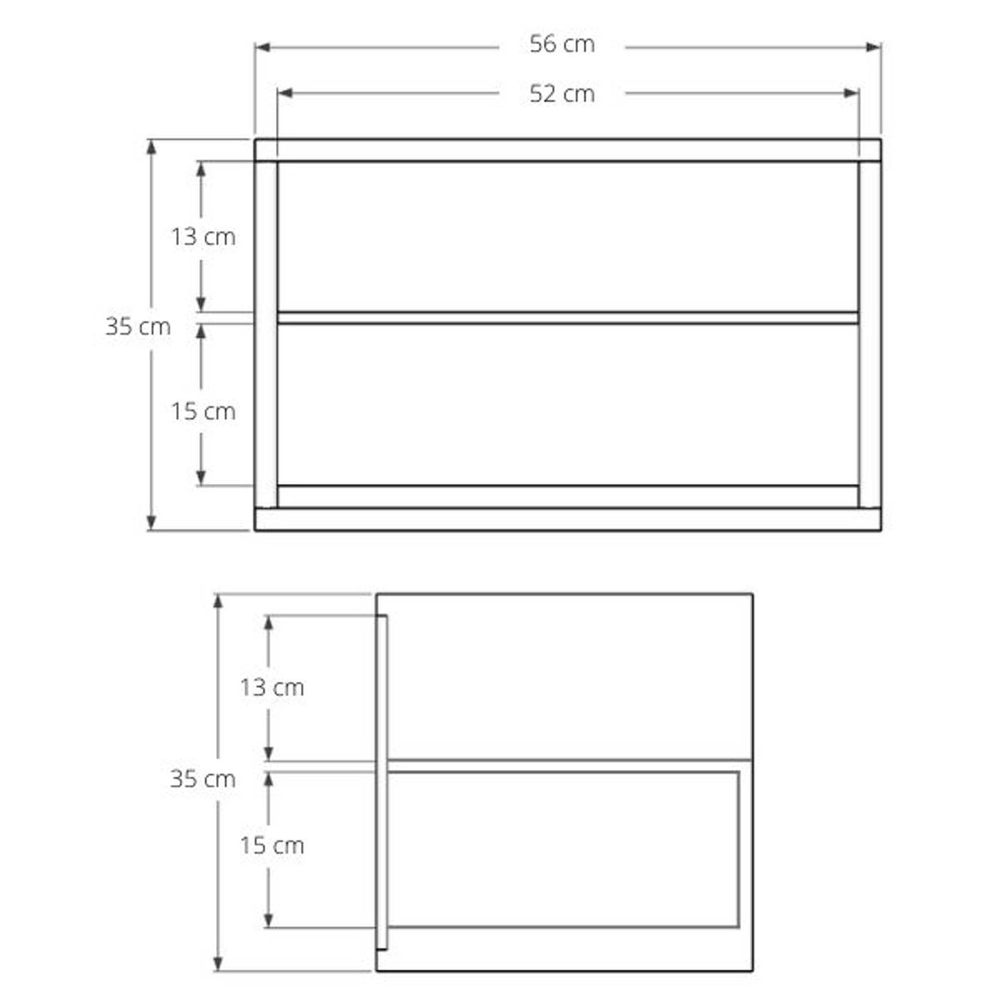 Circa Floating Bedside Right (Left Groove)- European Oak