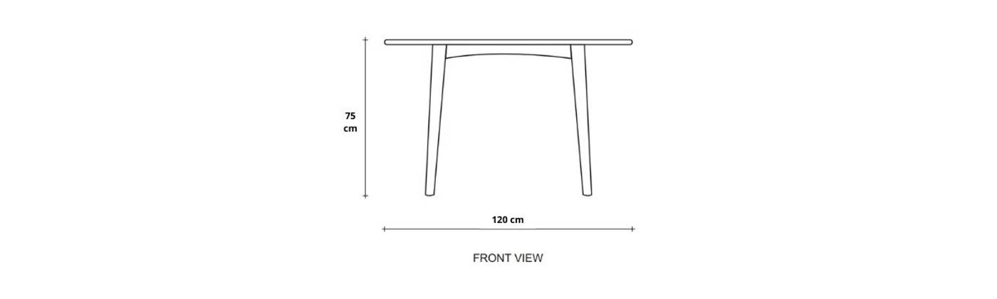 Grasshopper Rectangular Dining Table 200(CM) - FSC Teak