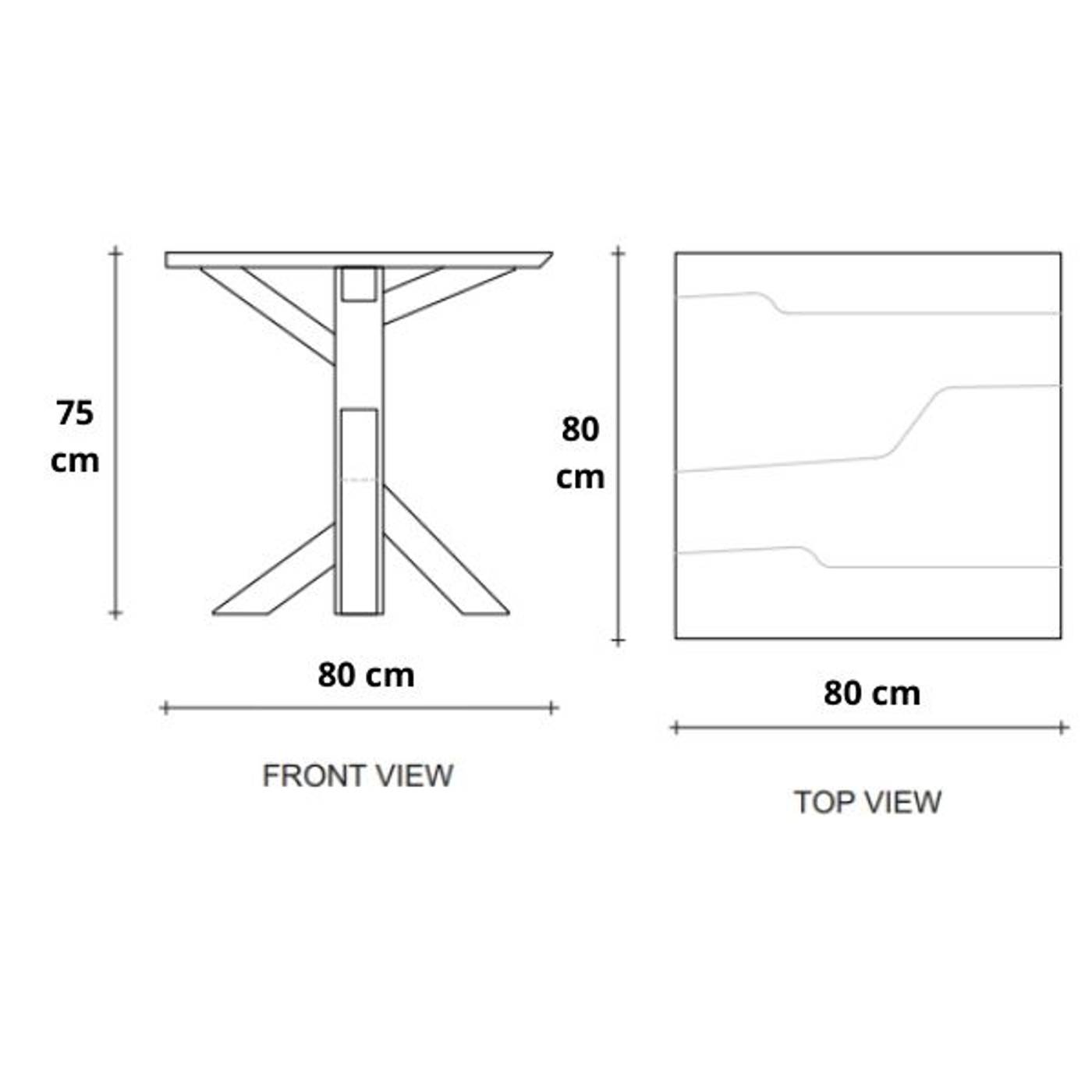 Ki Rectangular Dining Table 180(CM) - European Oak