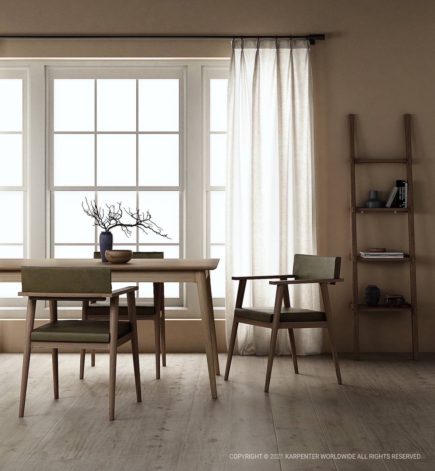Vintage Dining Table 180(CM) - FSC Recycled Teak