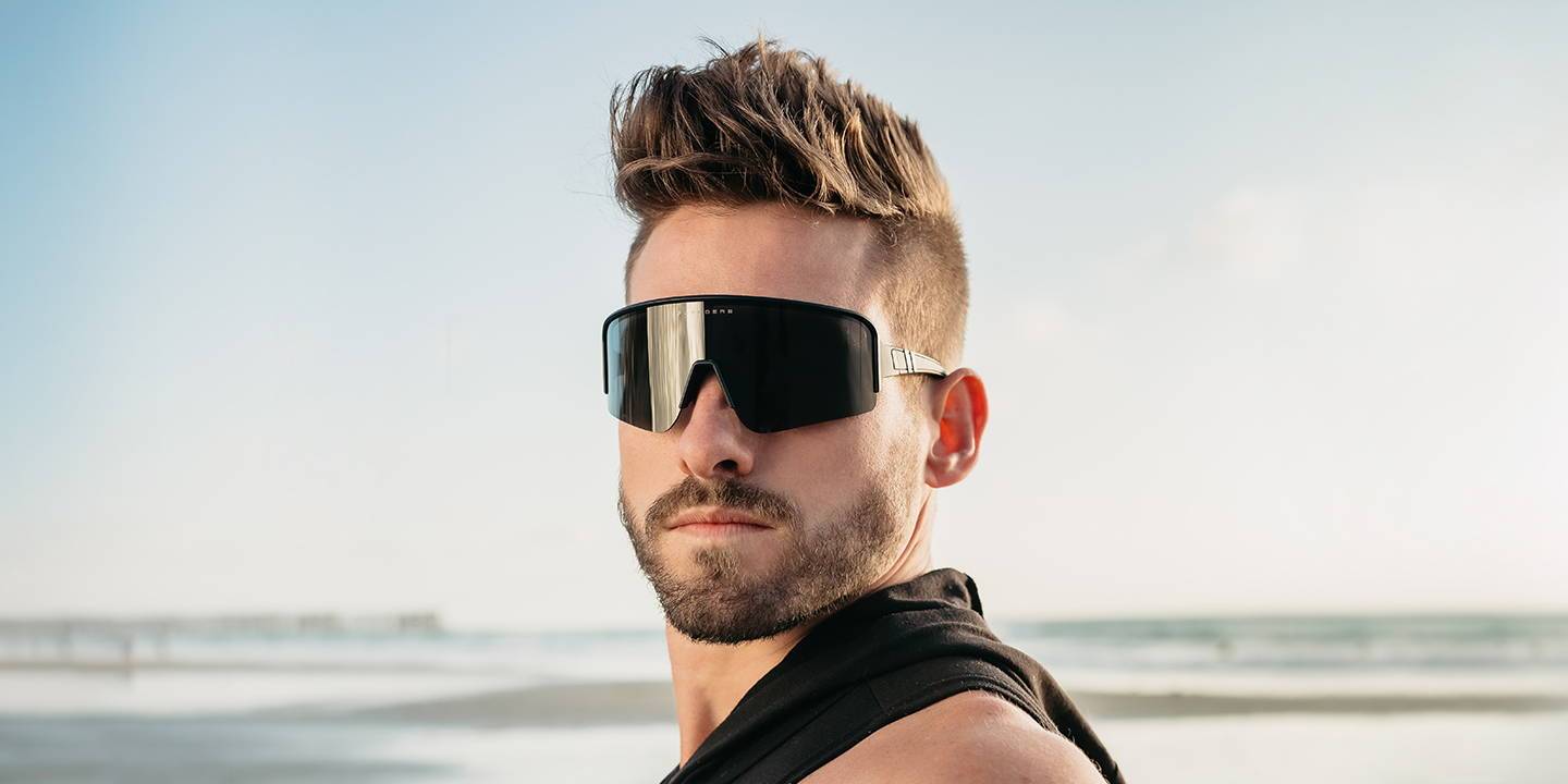 Blenders Eyewear Hard Thunder Eclipse X2 Polarized Sunglasses - Men