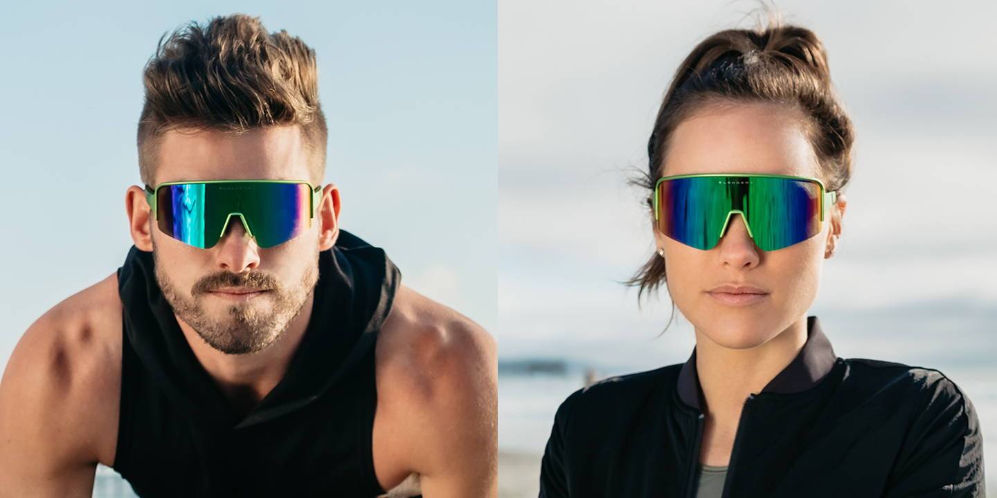 Hard Thunder Wrap Around Sunglasses Polarized Full Shield Green Lens Satin Metallic Green Frame Sunglasses 59 Us Blenders Eyewear Hard Thunder Wrap Around Sunglasses Polarized Full Shield Green Lens Satin Metallic Green Frame Sunglasses 59 Us Blenders Eyewear