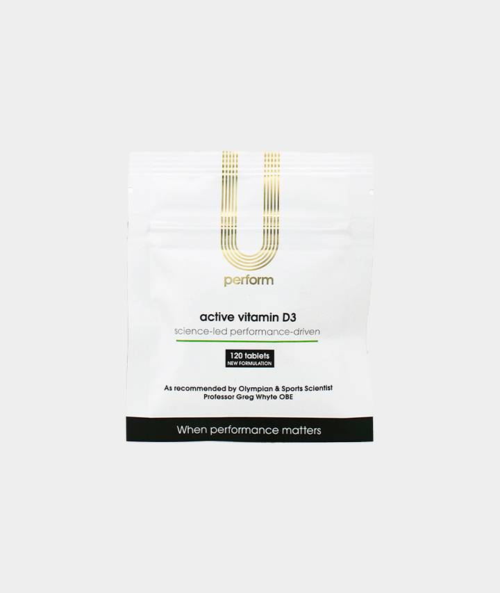 U Perform active vitamin D3 daily supplement perfect for immune support and overall health and wellbeing