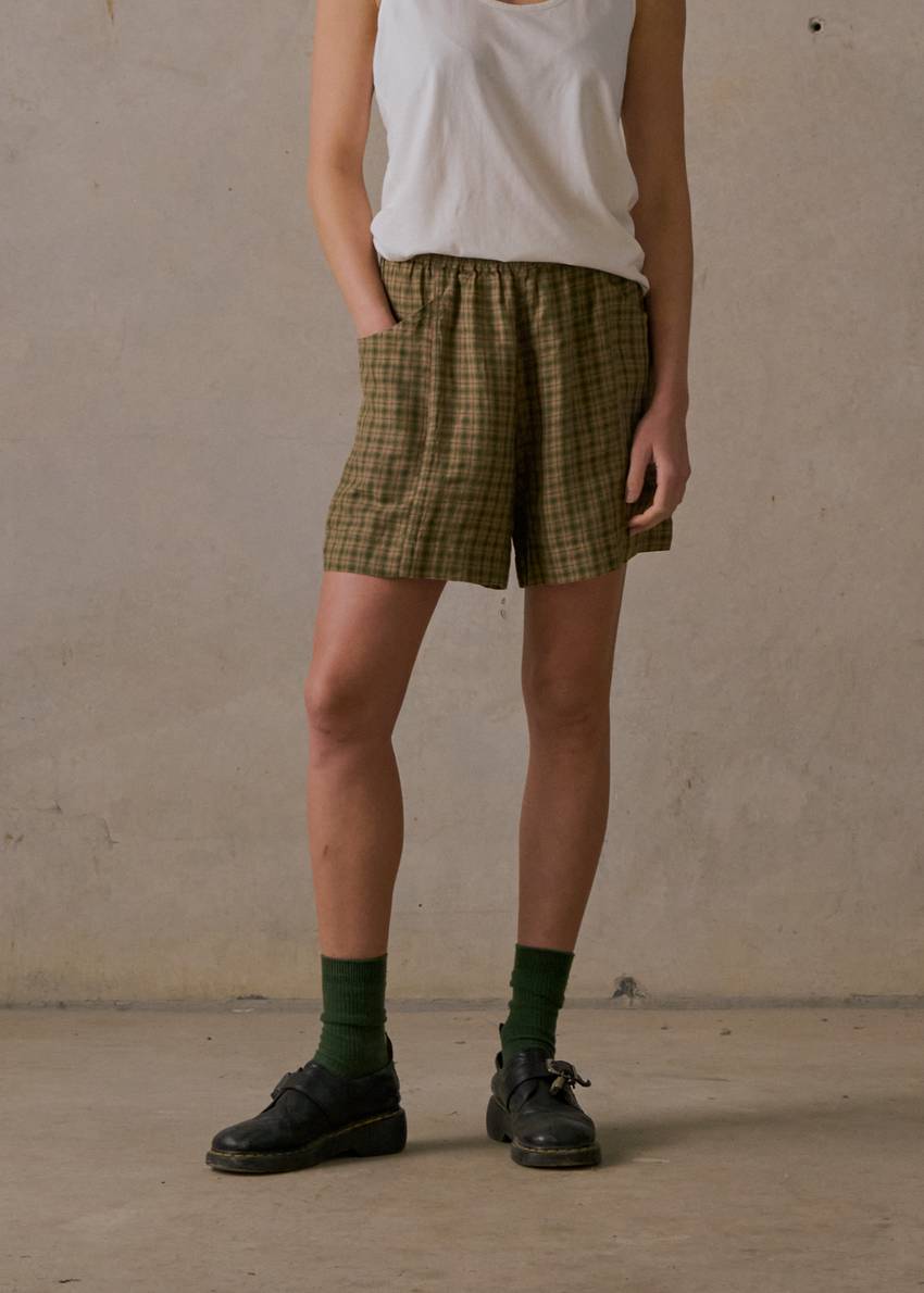 Womens House Check Flannel Shirt