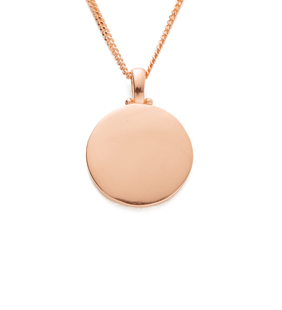 PISCES ZODIAC NECKLACE (18K ROSE GOLD VERMEIL)