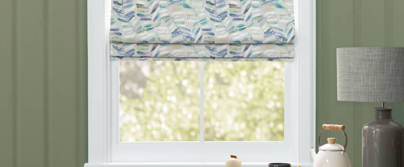 Maximalist Made to Measure Roman Blinds