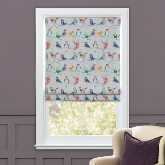 Animal Patterned Made to Measure Roman Blinds