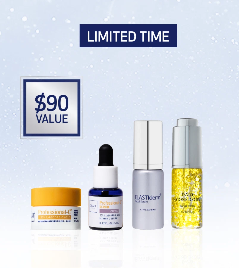 Free 4-piece sample set with purchases of $249+ - $90 value - limited time - mobile image